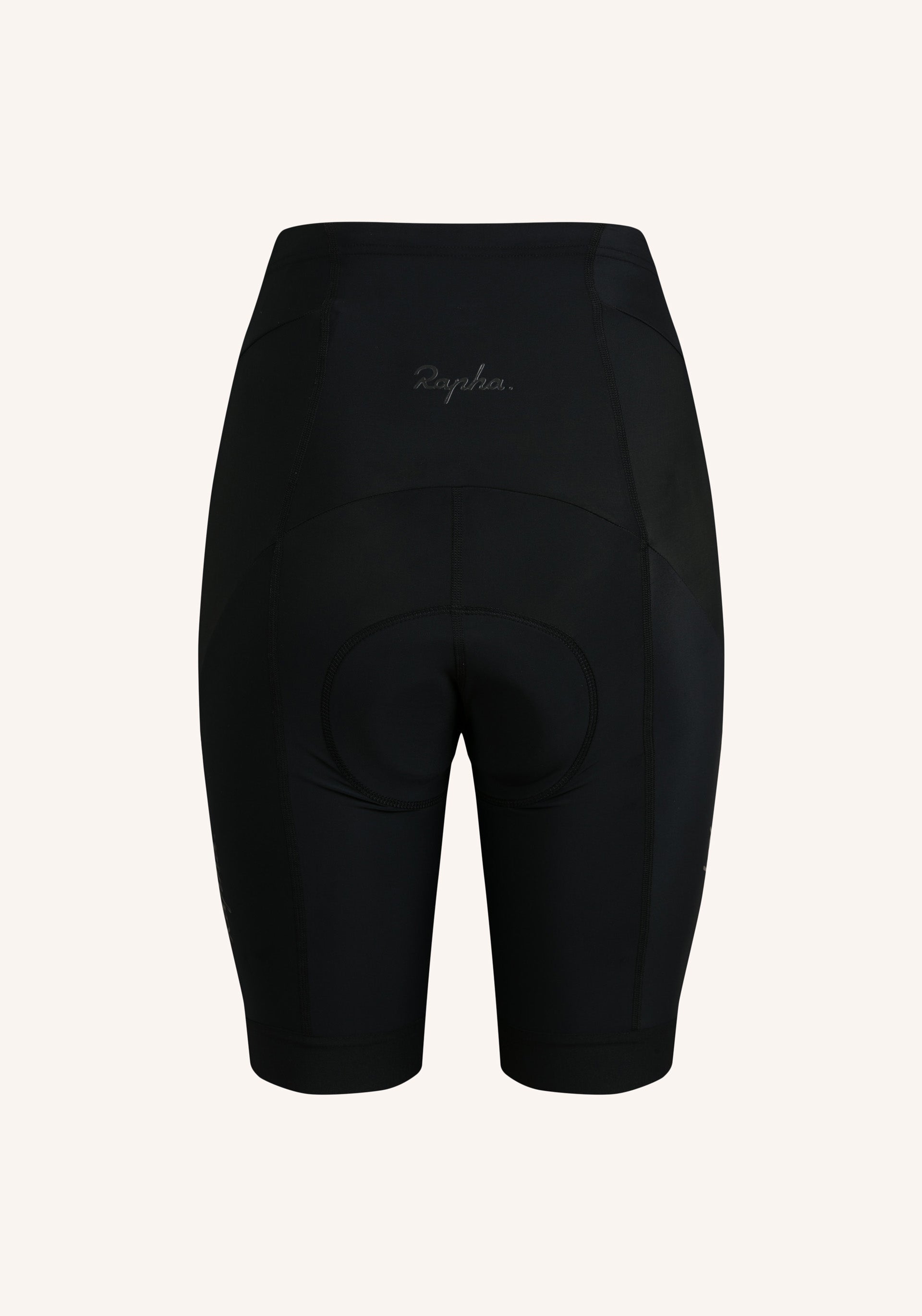 Women's Black Bicycle Sports Shorts - RectoVerso Sports