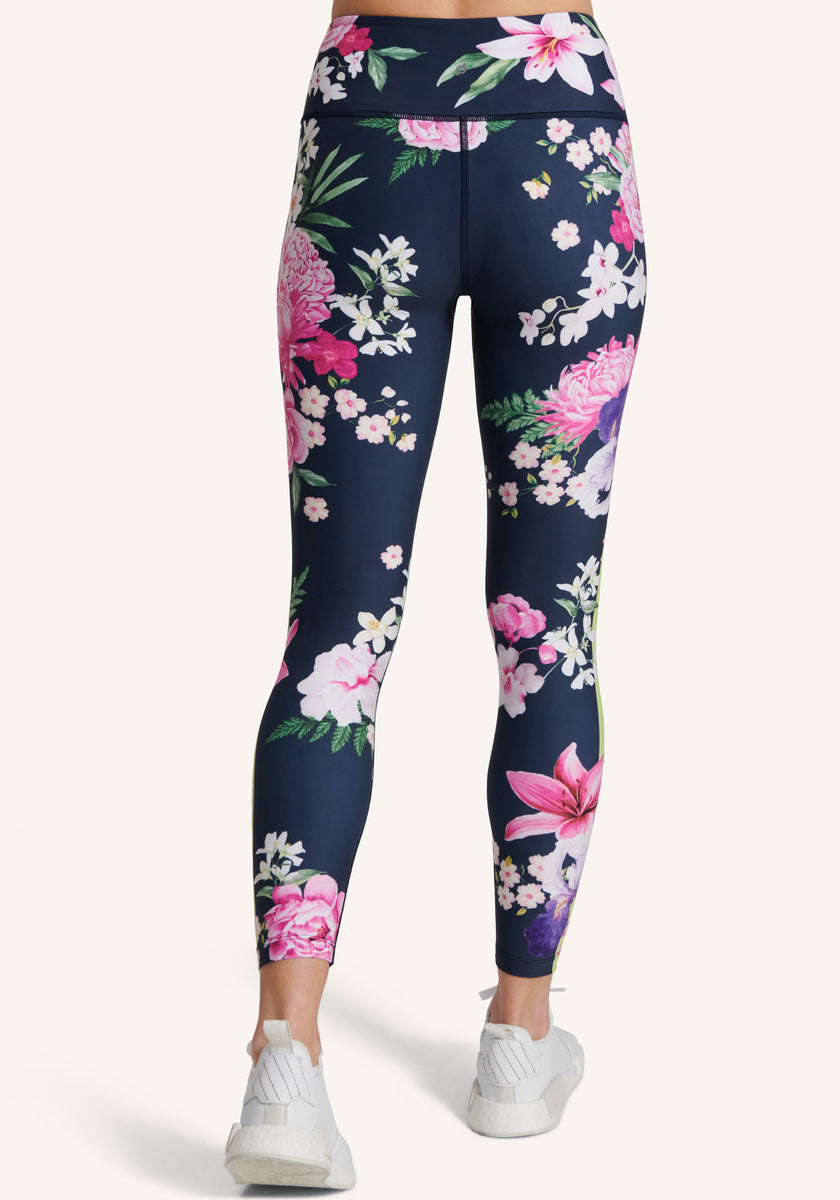 Here Now Exploded Floral High Rise Legging – Peloton Apparel US