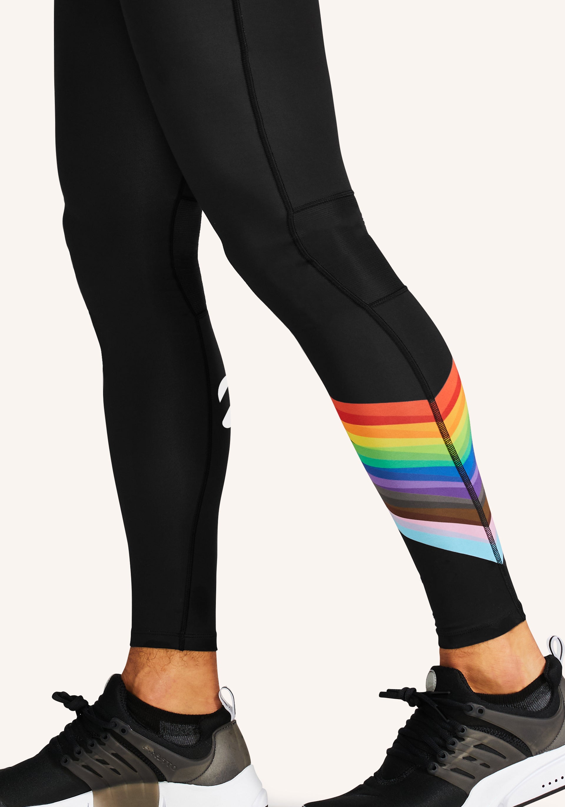 Peloton Pride Flag Noir Men's Legging