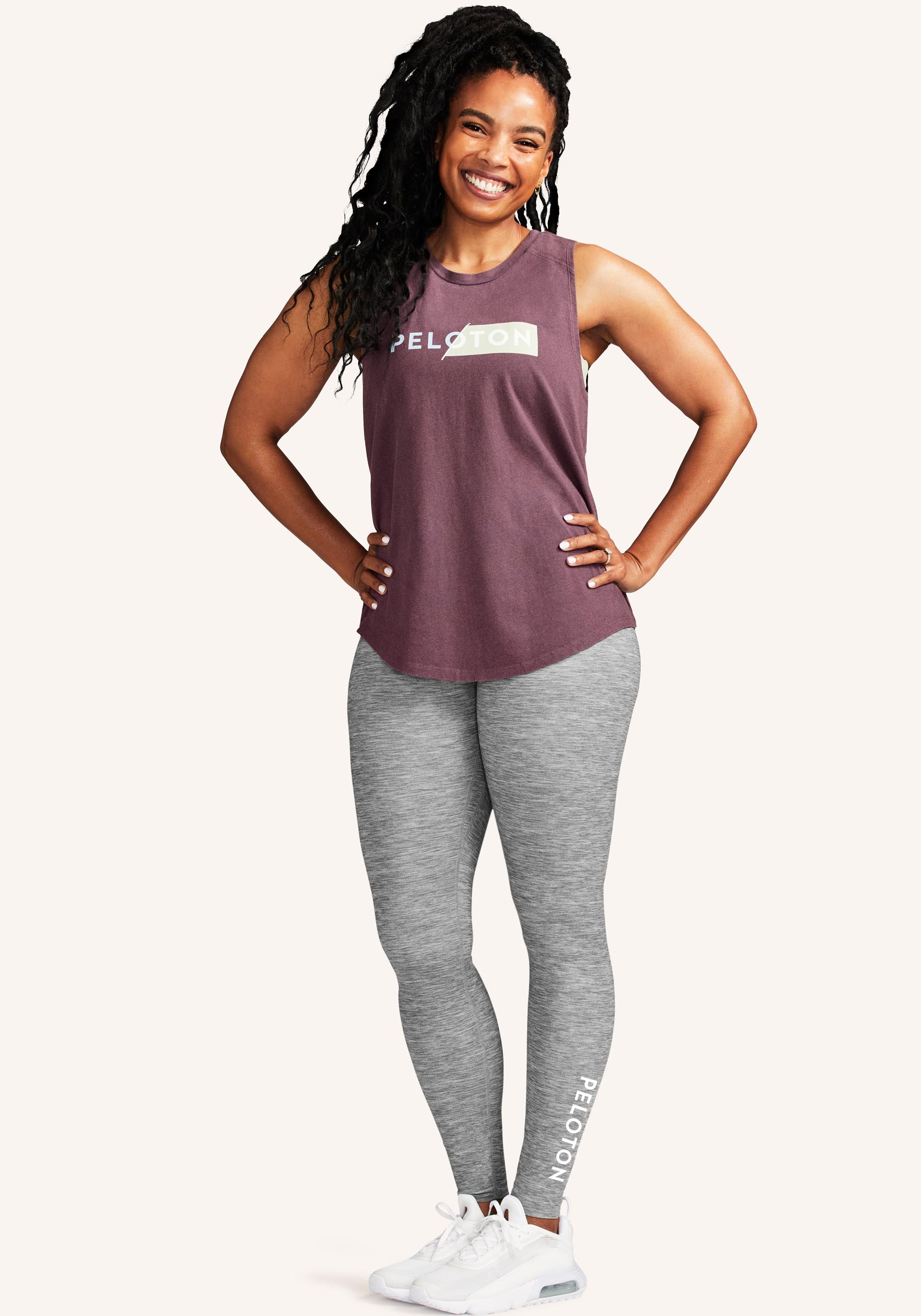 Peloton One Luxe Heathered Mid Rise Legging