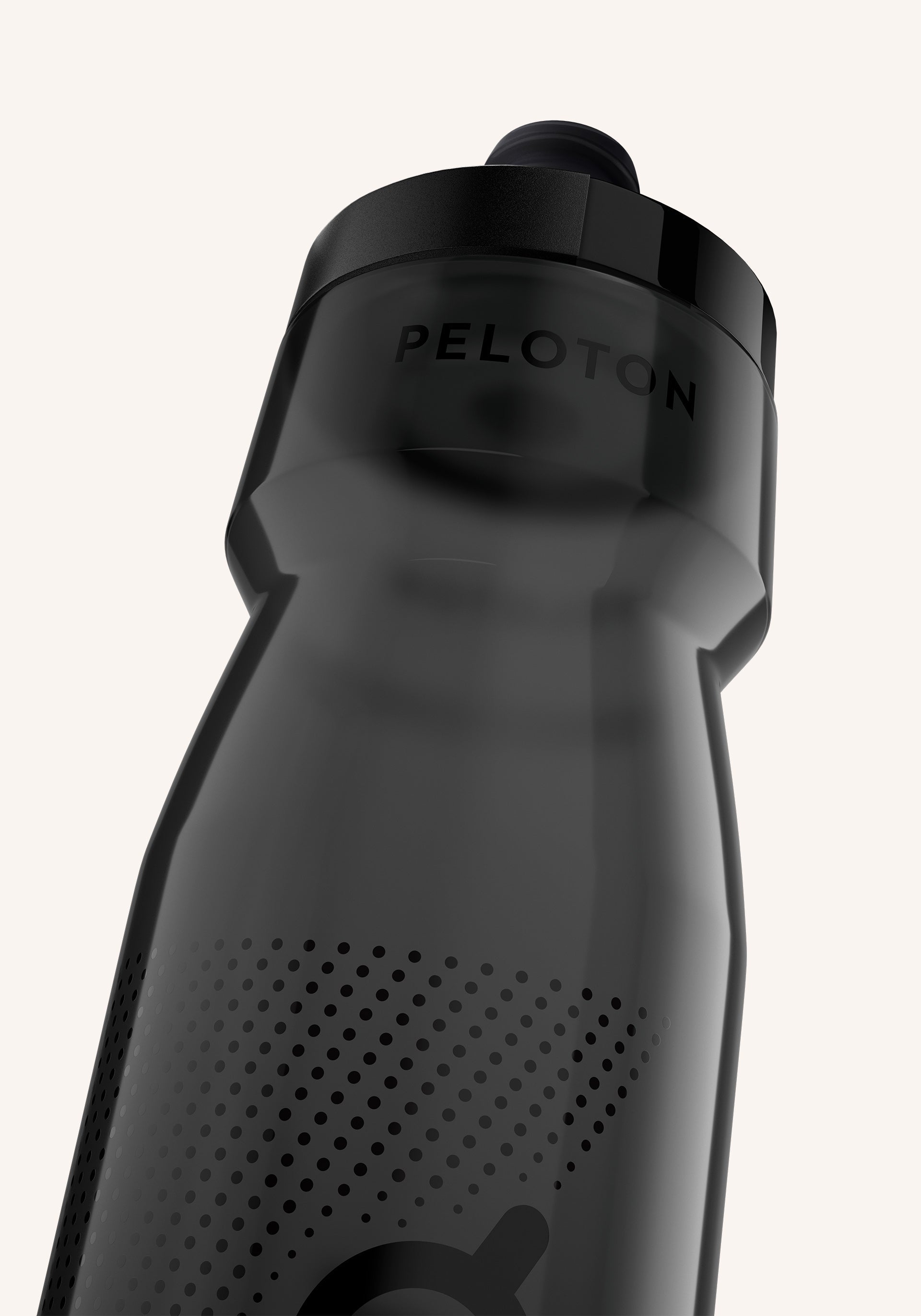 Peloton Matte Black Stainless Steel Water Bottle Bite Lid