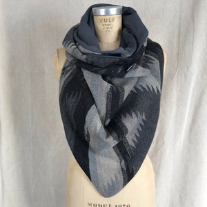 large black wrap scarf