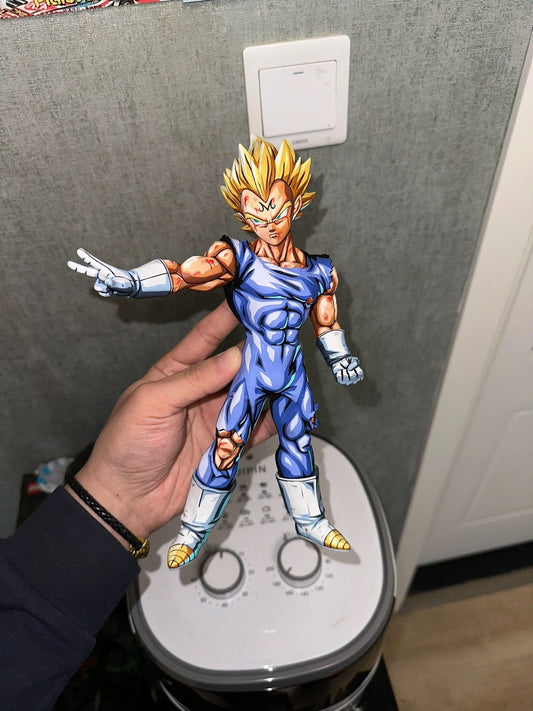 Super Saiyan 2 Vegeta Figure - Repainted – Lyk Repaint