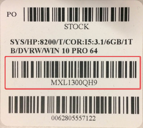 setup factory 9 5 serial number