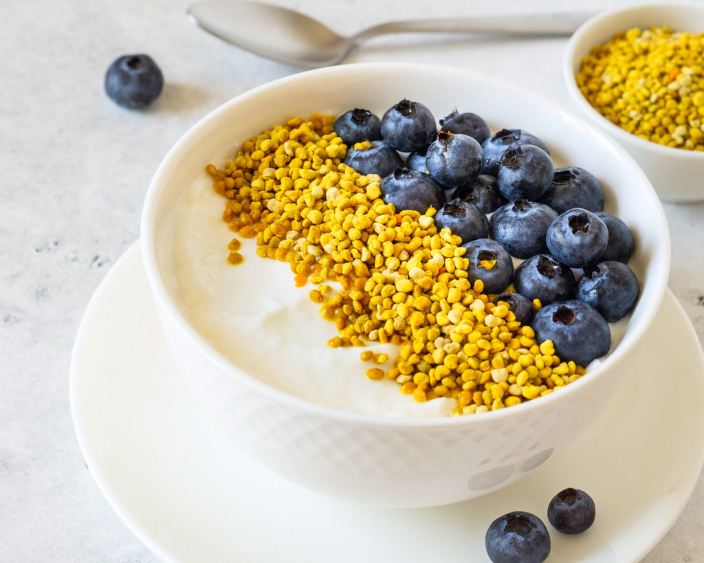 Bee Pollen and Yoghure