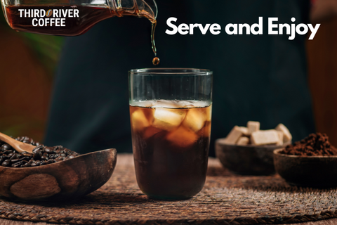 How to make cold brew coffee Serve and Enjoy