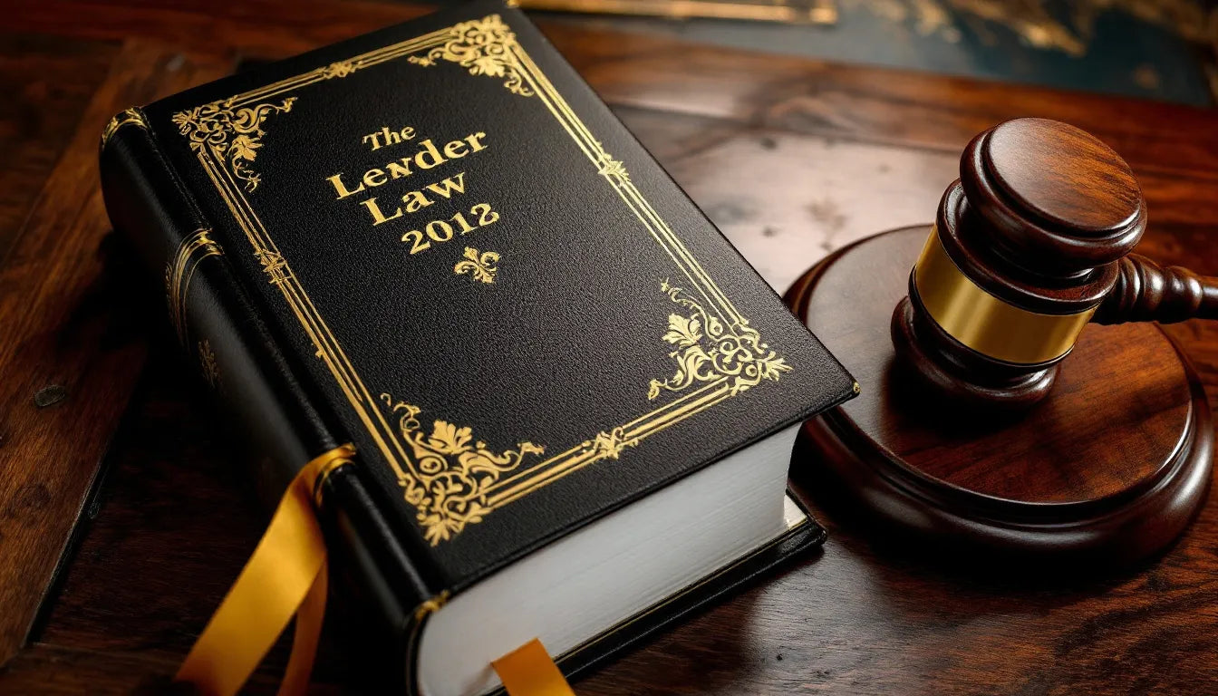 A law book and wooden gavel placed on a desk, symbolizing legal and ethical concerns.