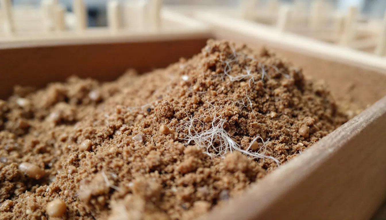 high quality mushroom substrate with good texture
