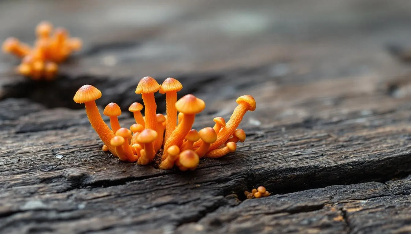 Cordyceps mushrooms known to support testosterone and energy