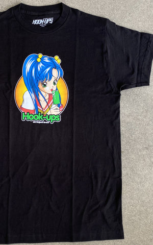 00s アニメ tシャツ あそびにいくヨ！ tシャツ hook ups-