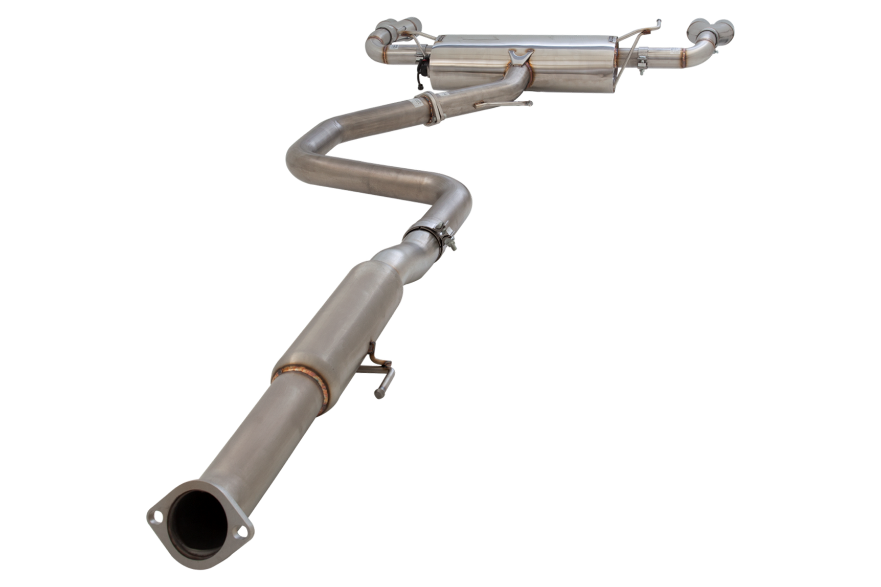 KIA FORTE GT NON POLISHED STAINLESS STEEL 3″ CATBACK EXHAUST SYSTEM