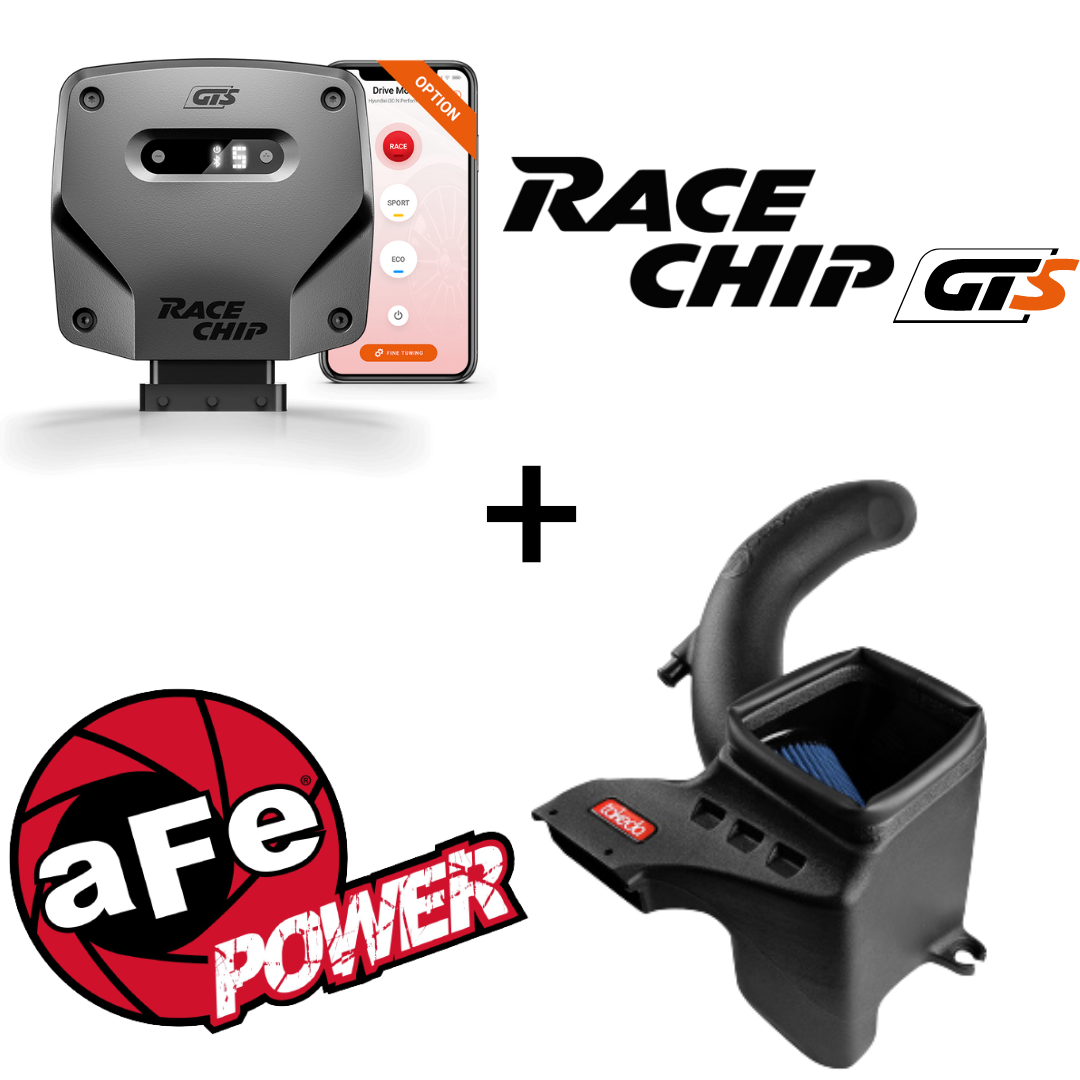 RaceChip GTS + AFE Stage 2 Intake Power Bundle - Kia Forte GT