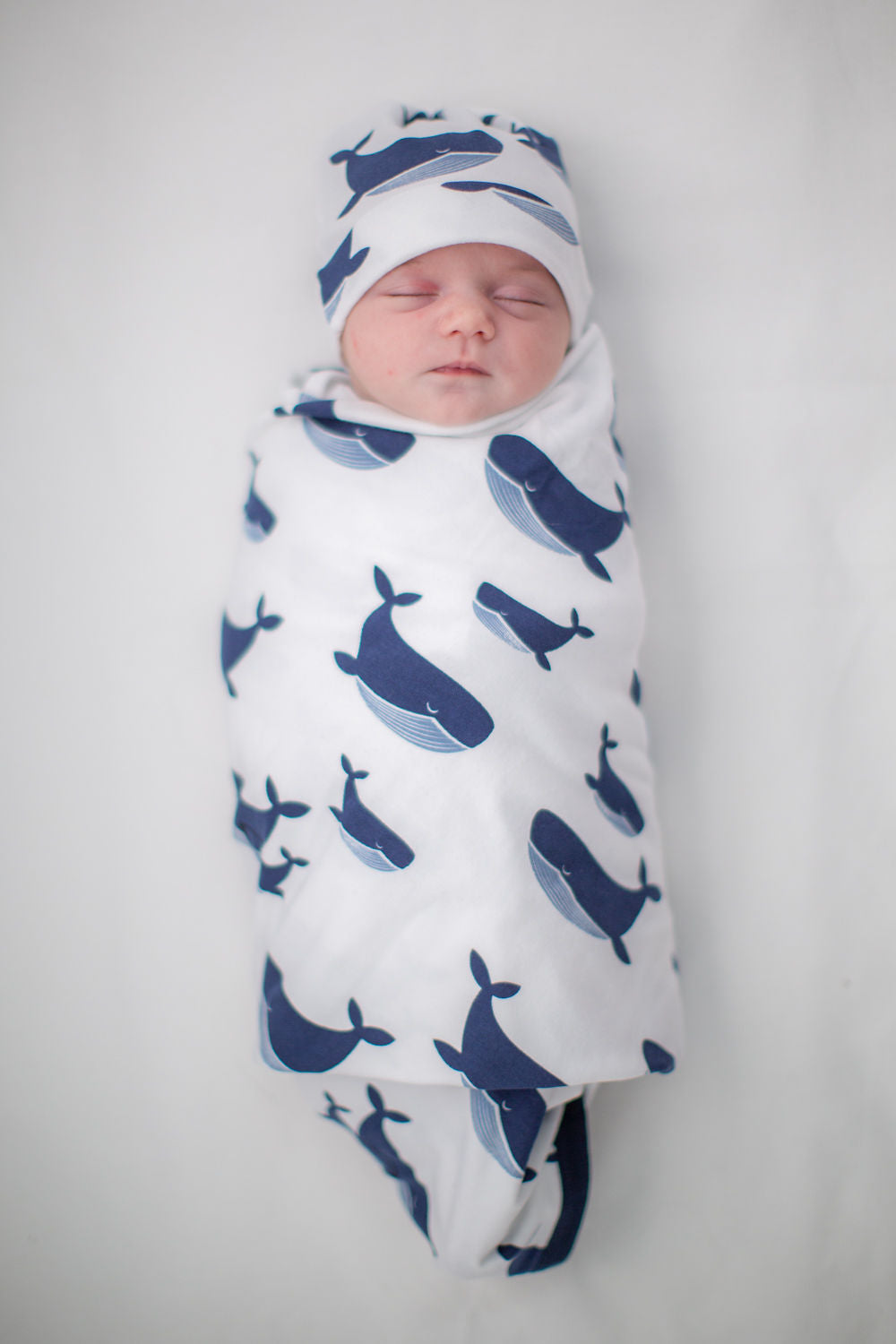 swaddle blanket with matching hat
