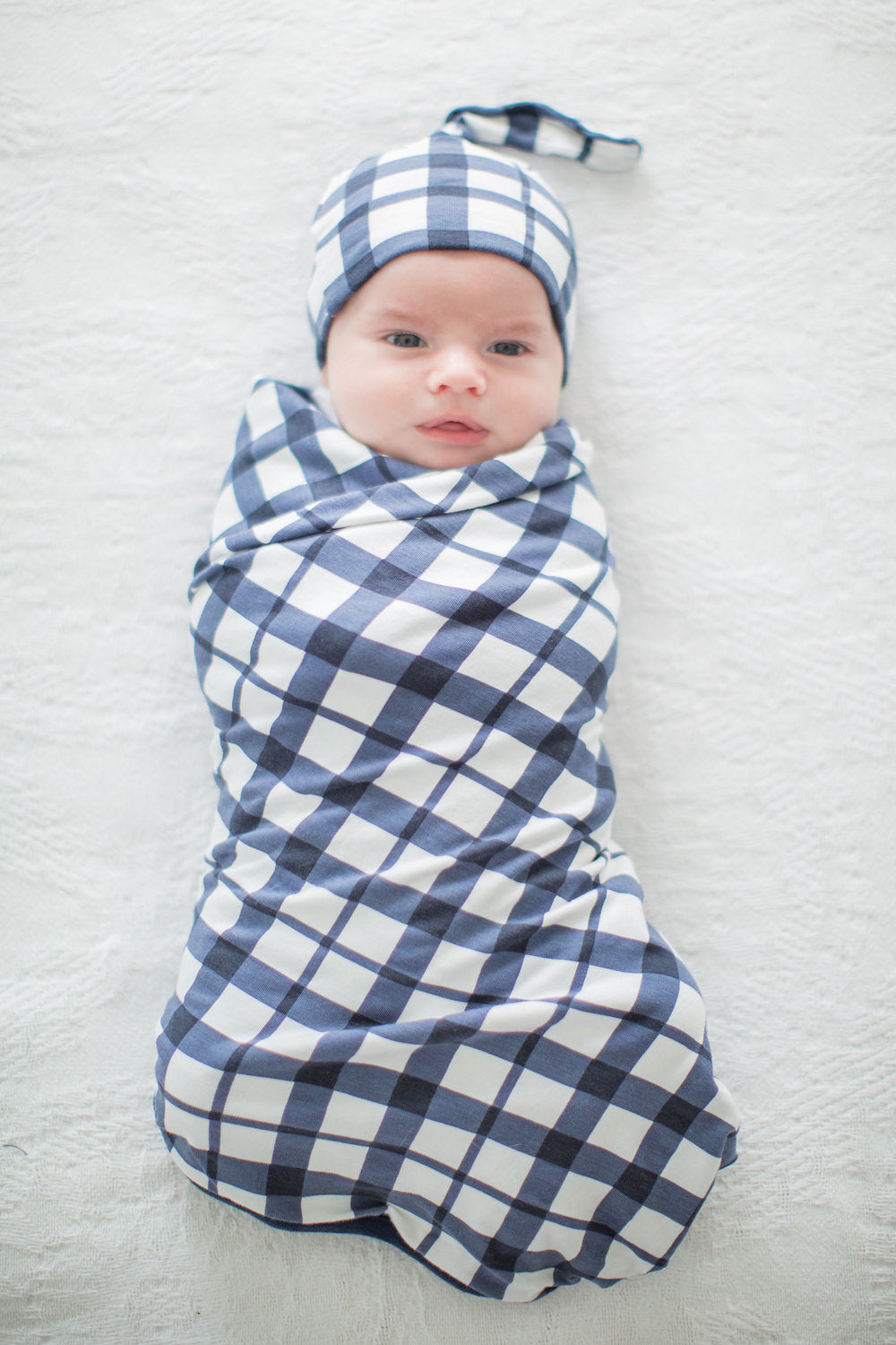 swaddle blanket and hat