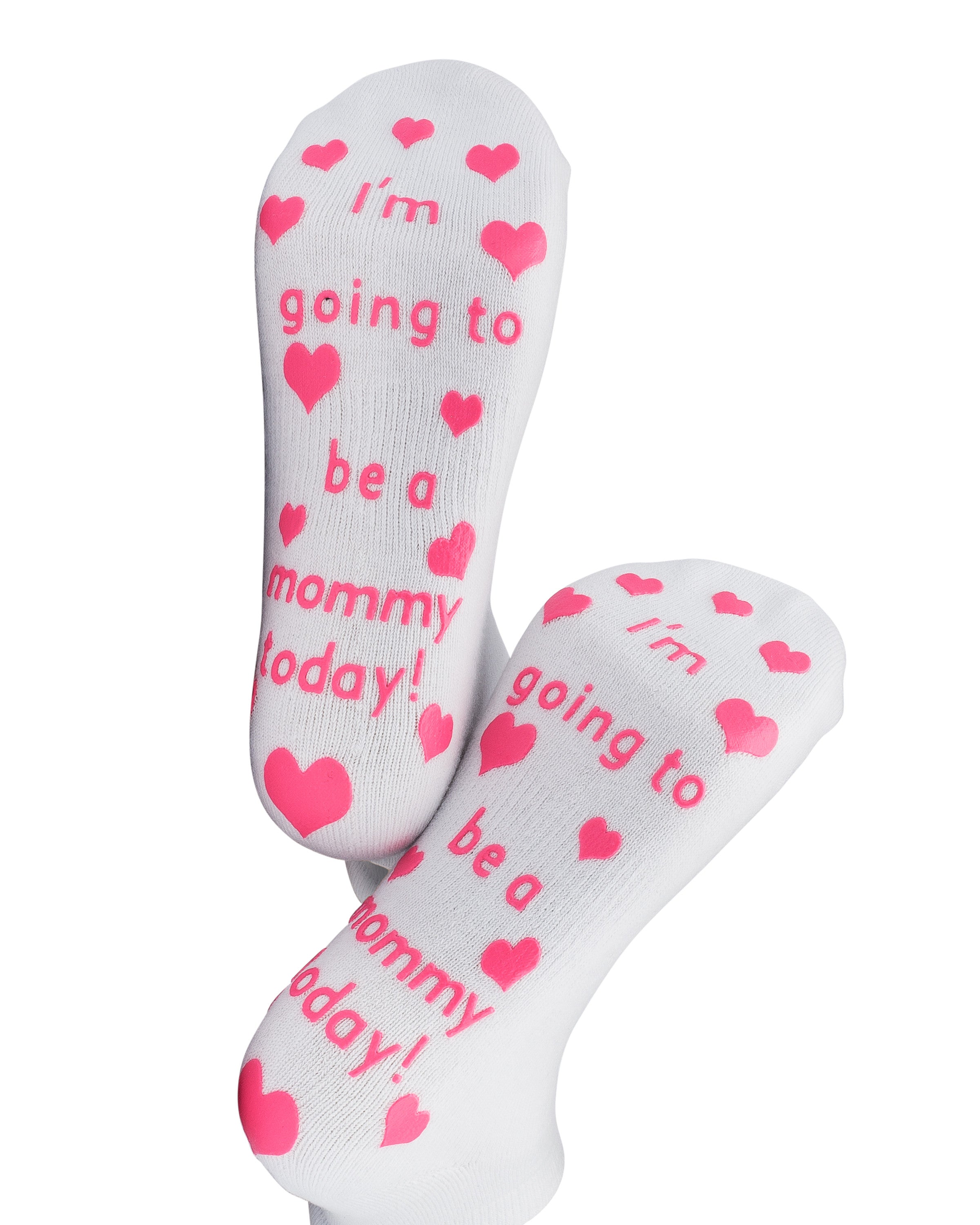 A Mommy Labor Socks Pink – Baby Be Mine