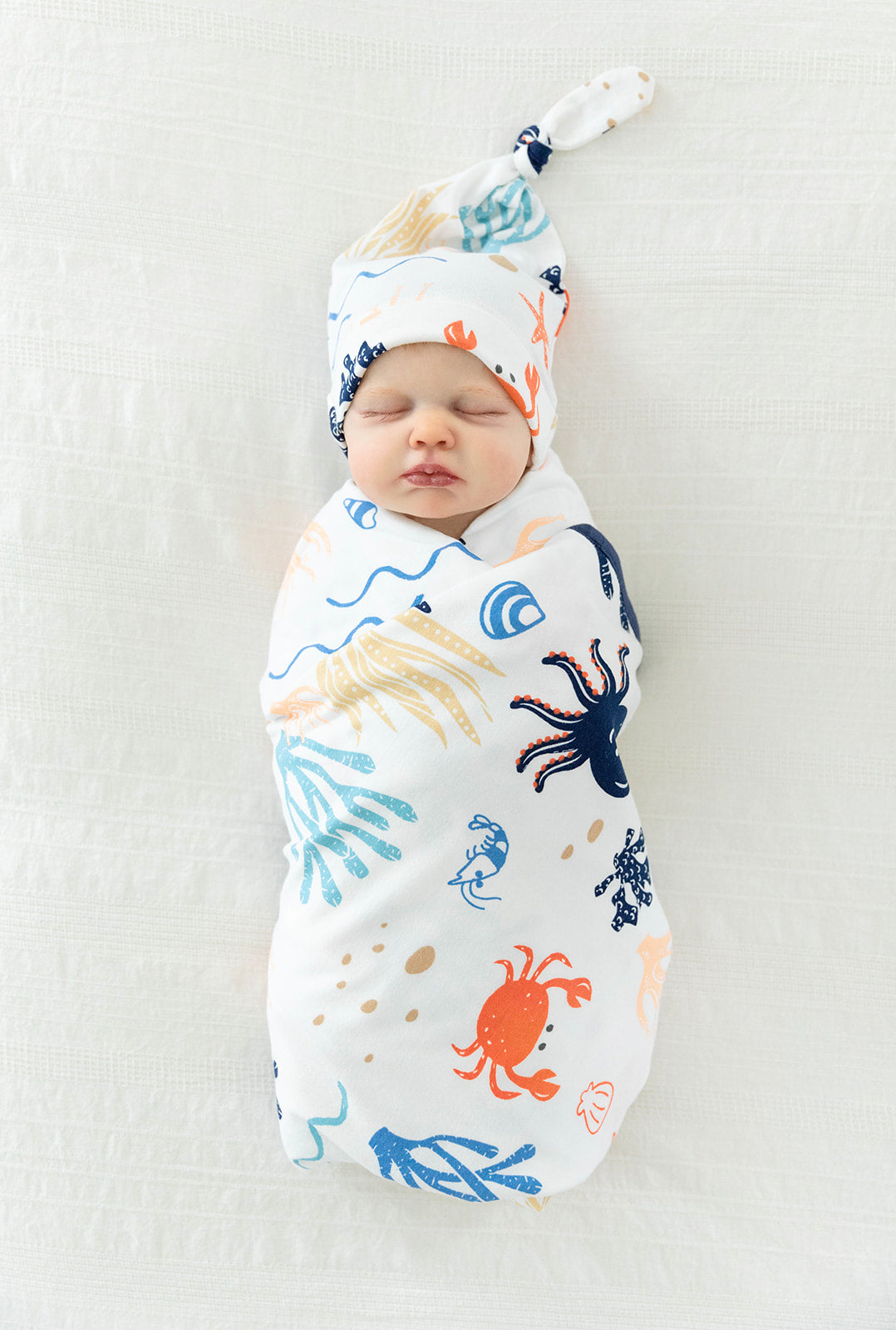 newborn boy swaddle