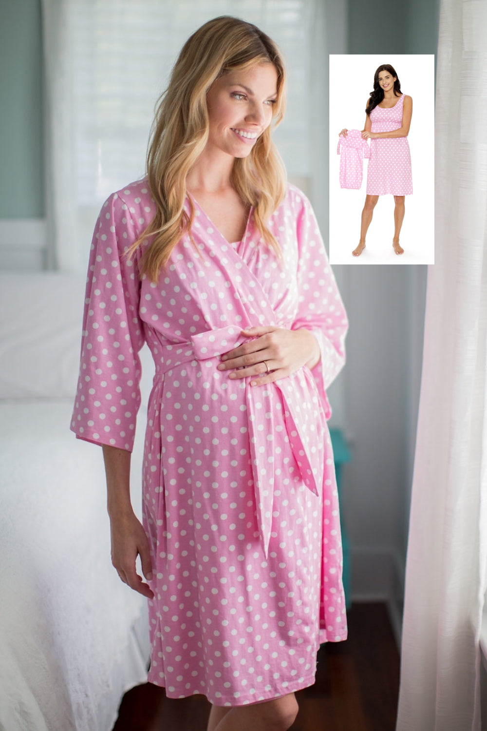 night gown with robe