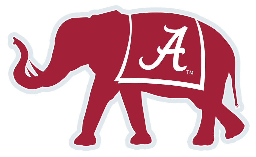 Alabama Elephant Decal – The Crimson Locker | Licensed Apparel for