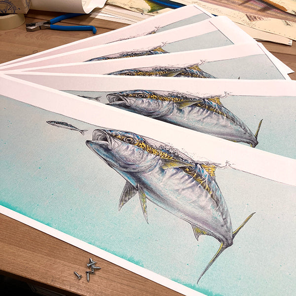 Shop original Dorado Fish Marine Life Artwork from Abachar Studio