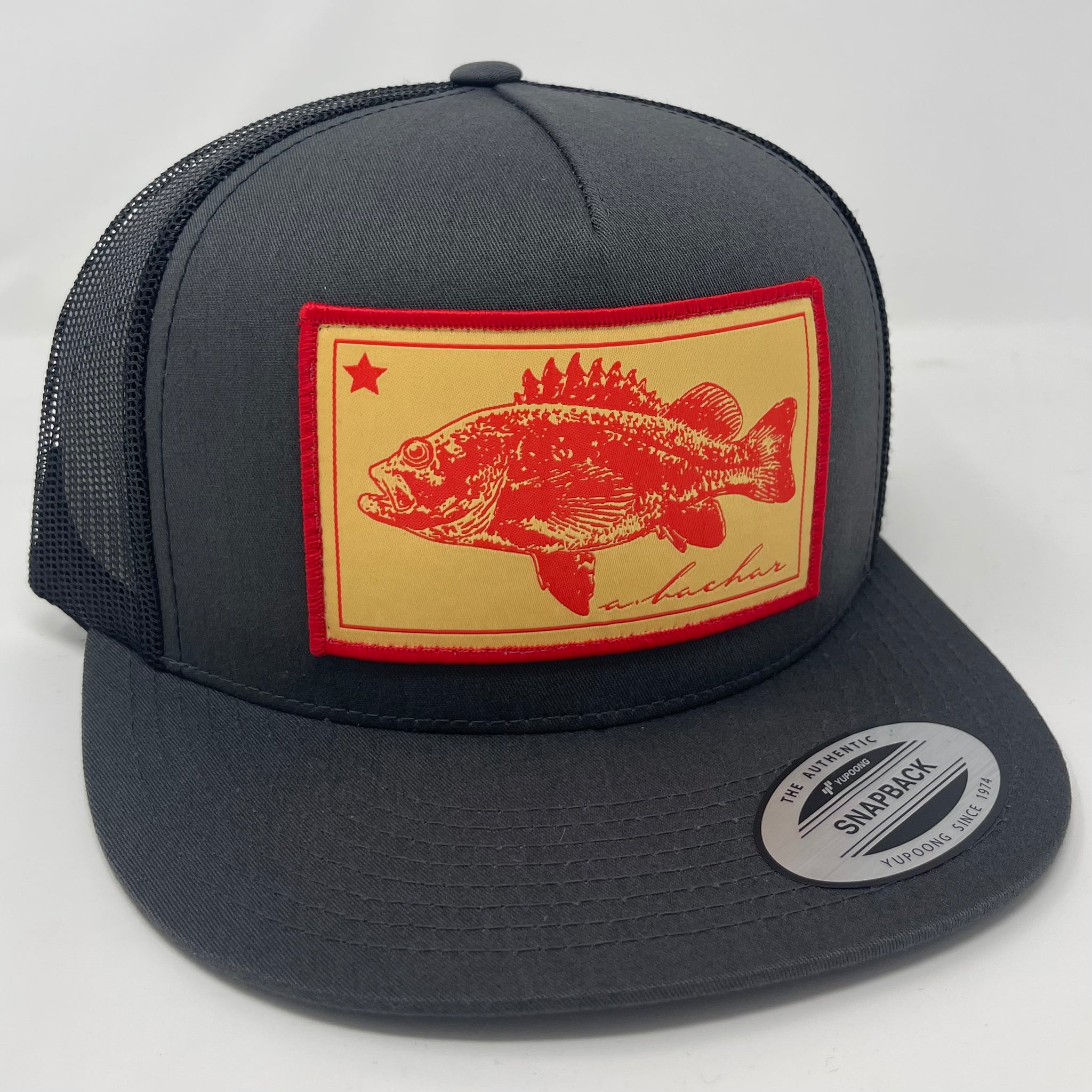 Basscasters USA - American Flag Shark Hat