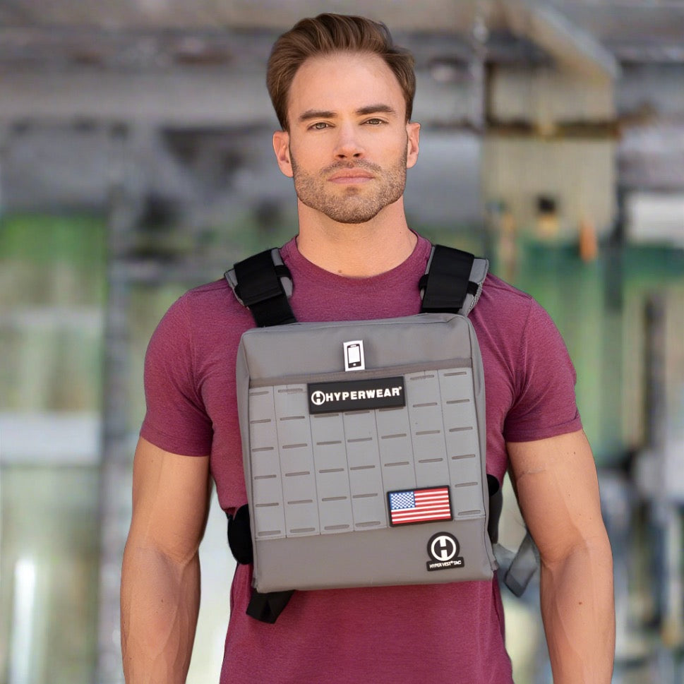 Hyper Vest TAC Heavy Weight Vest - Includes Weight Vest Plates - Hyperwear product image