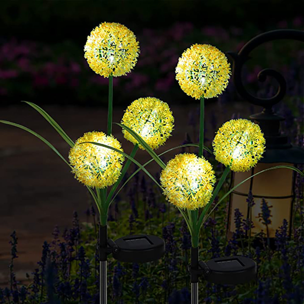 Outdoor Solar Lantern Dandelion Light 3LED Get Me Products