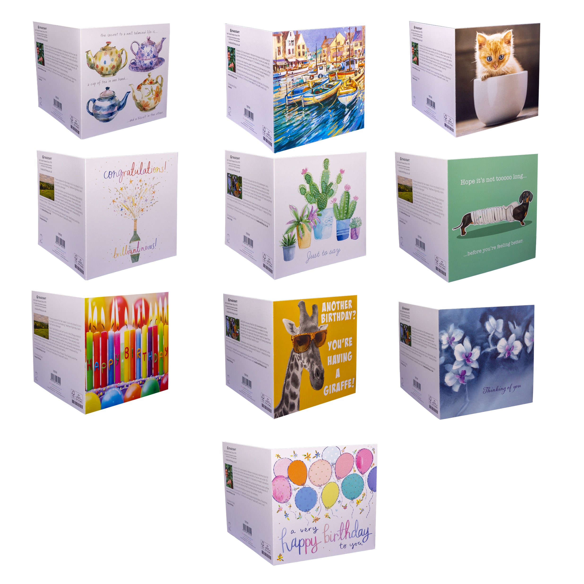 Image of Occasions Card Pack (10 cards)