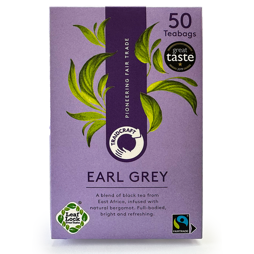 Image of Traidcraft Fair Trade Earl Grey Teabags (50 bags)