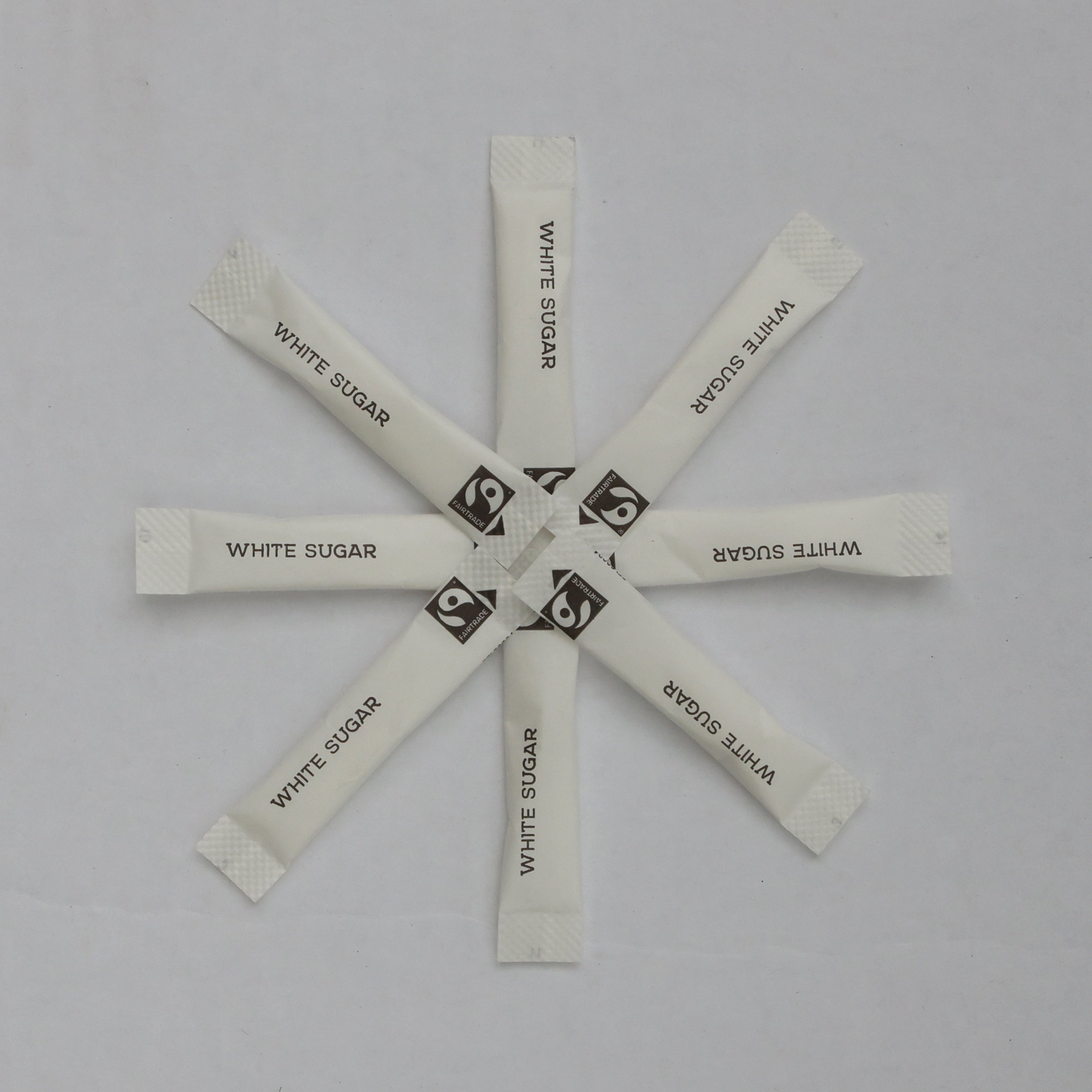 Image of Fairtrade White Sugar Sticks (Box of 1000 approx)