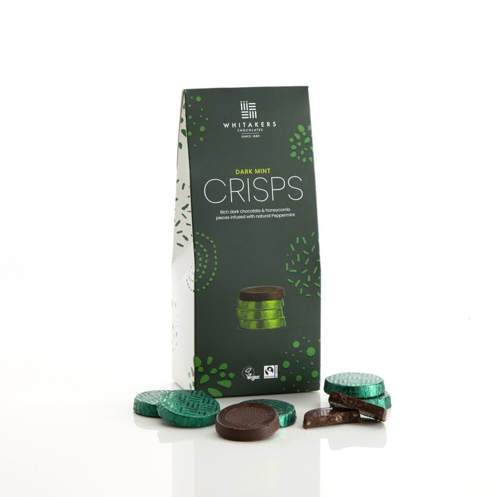 Image of Dark Mint Chocolate Honeycomb Crisps