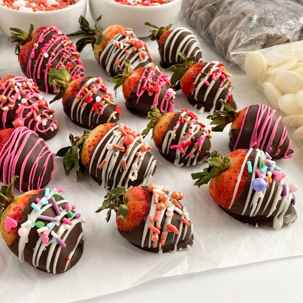 How to decorate chocolate covered strawberries