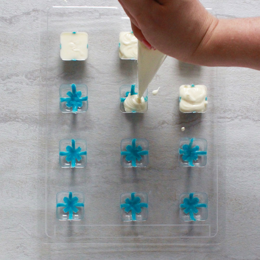 Dog Bone Candy Molds Silicone - Dog Treat Silicone Mold Blue Melting Chocolate  Molds Ice Cube Mini