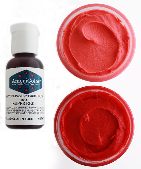 AmeriColor Coral Red Gel Paste Food Color .75 Ounce - Confectionery House