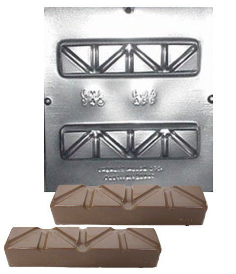 Dream Lifestyle Chocolate Bar Molds, 9 Cavity Break-Apart