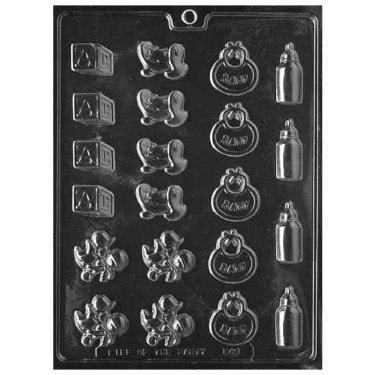 654 Baby Assortment Chocolate Candy Mold
