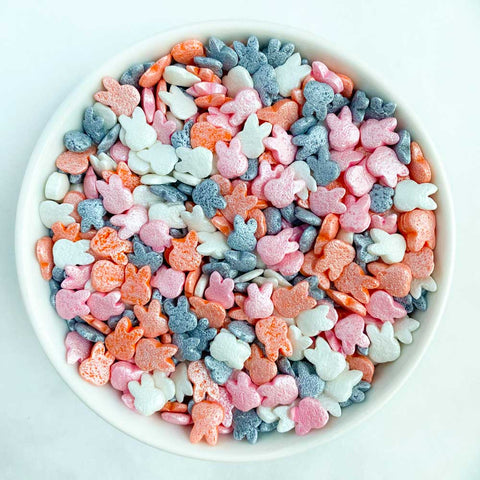 Pearlized Snowflake Sprinkles  Sprinkle Shapes - Confectionery House