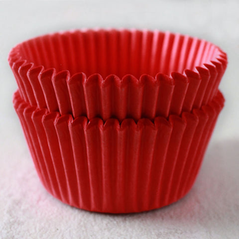 500 Professional Red Glassine Paper Baking Cup Liners – The Prepared Pantry