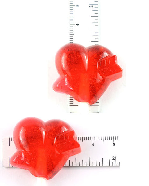 Large Heart Pop Hard Candy Mold - Confectionery House