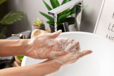 avoid excessive hand washing to stop skin damage