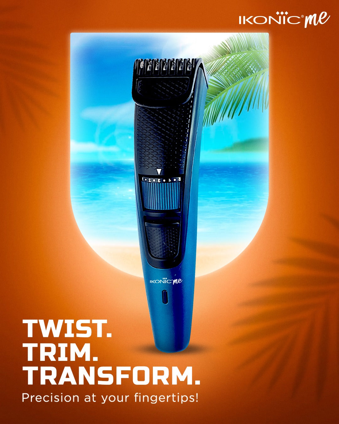 Fresh trim, fresh vibes! 
The Ikonic Me Trimmer gives you the precision you deserve.  Rotating knob allows you to adjust the trimming length effortlessly.
The ultimate grooming upgrade is here!

#IkonicMe #MyStyle #IkonicHair #IkonicTool #HairGoal #EffortlessStyling #StylingTool #Travefriendly #FestivalVibes #Dryer #Straightener #Styler #Crimper #Trimmer #Grooming #GroomAndTrim