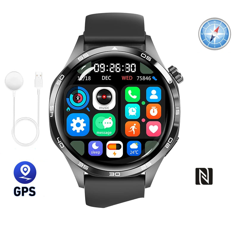 שעון Huawei GT5 – כולל ניטור דופק ושיחות Bluetooth
