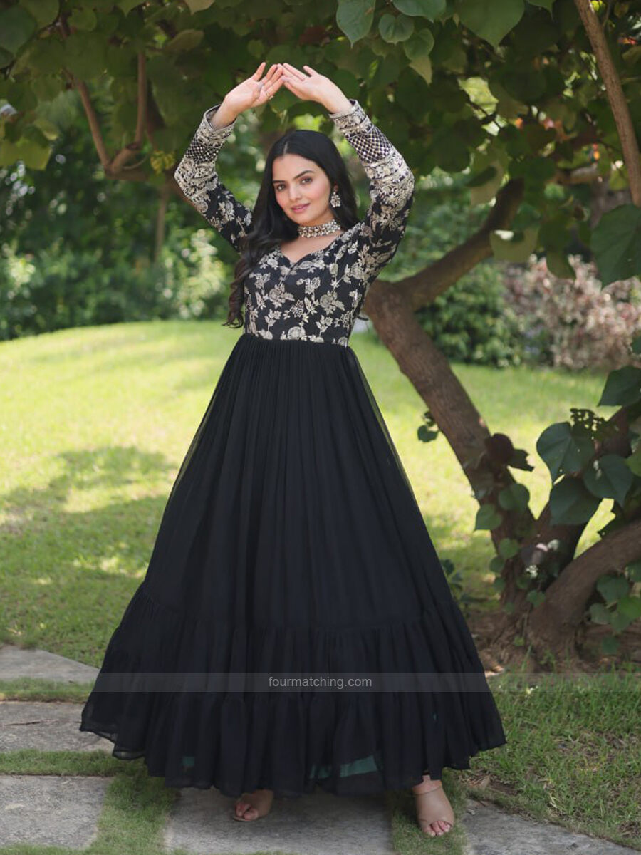 Nagma Georgette Dress