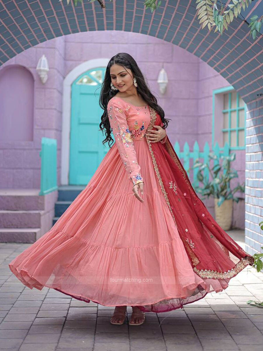 Shop ball gown, barbie gown for roka at 20% off - Vastrachowk – vastrachowk
