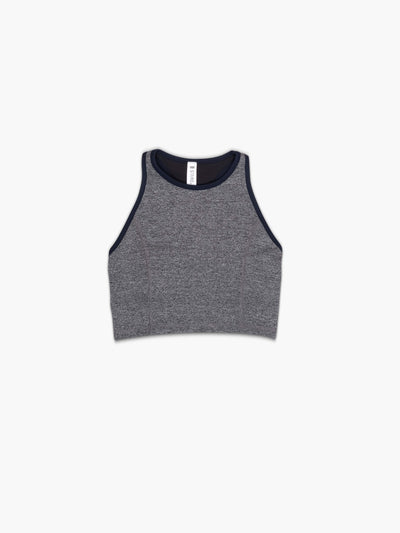 New Balance Heathered Grey Racerback Sports Bra - Small – Le Prix