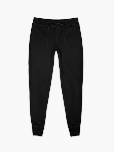 NWT J Crew Pacific fleece Jogger sweatpant Pants Black/Grey XS