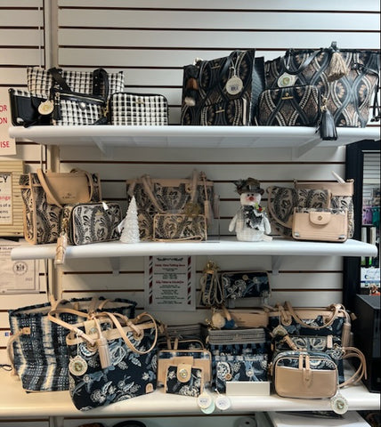 Spartina Handbags at Blooming Boutique in Milford 