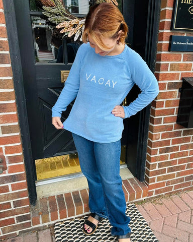 Vacay Sweater by Lulu B at Blooming Boutique