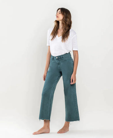 Wide-Leg Jeans at Blooming Boutique