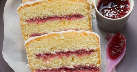 cake with jam