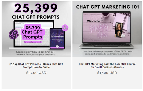 A link to our collection of Chat GPT shortcuts for small business owners